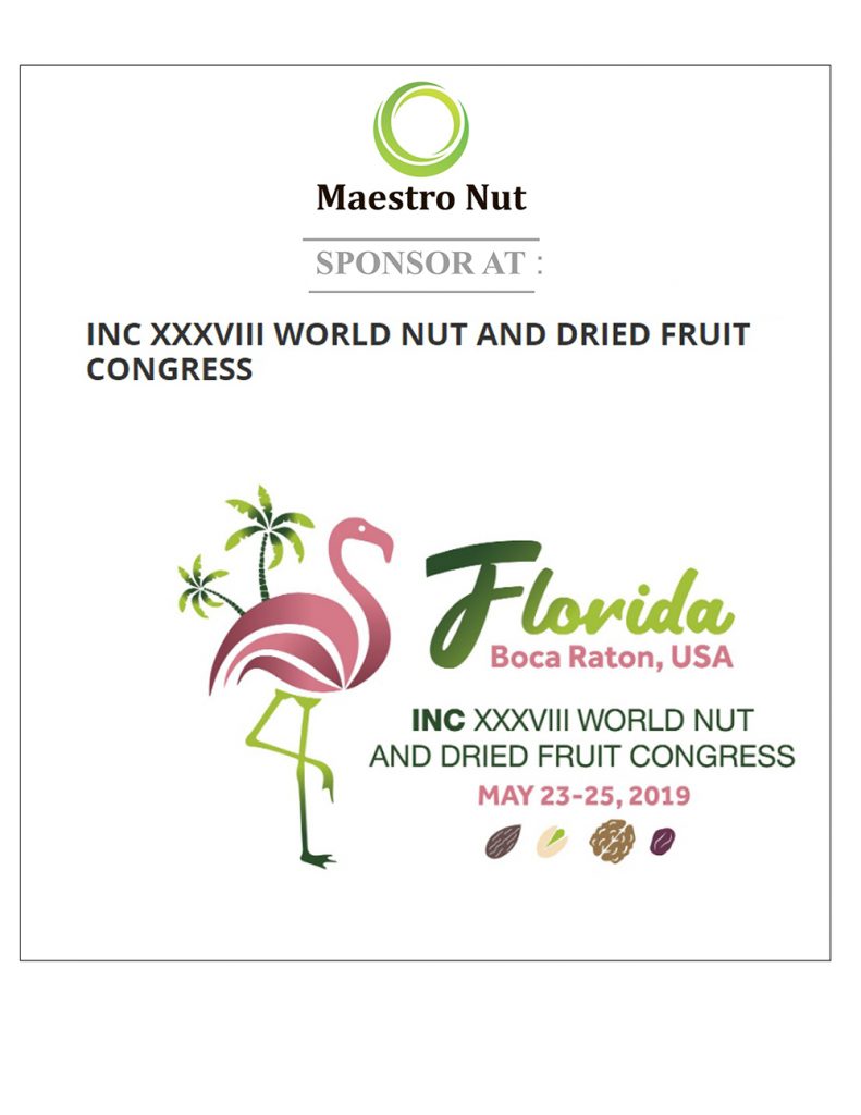INC XXXVIII World Nut and Dried Fruit Congress