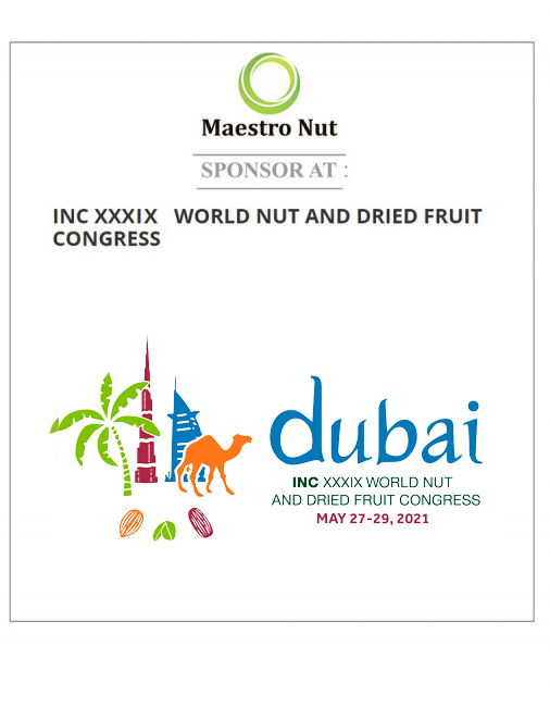 INC XXXIV World Nut and Dried Fruit Congress in 2021